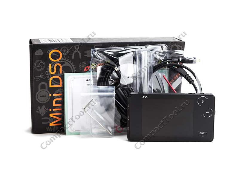 Состав набора аксессуаров осциллографа Miniware MiniDSO DS212