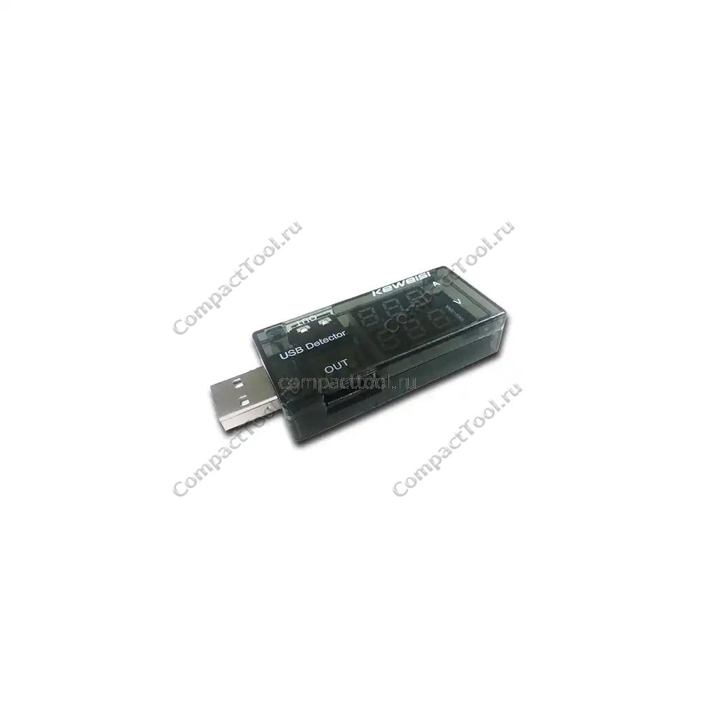 Тестер тока и напряжения Ampermeter 2*USB