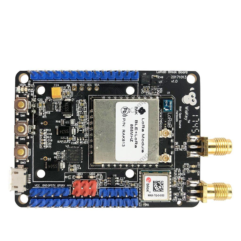 RAK815 Плата разработчика WisTrio LPWAN Tracker (868 МГц LoRa, BlueTooth 5.0, GPS)