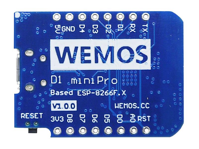 Контроллер Wemos D1 mini Pro на чипе ESP8266EX WiFi купить оптом и в розницу в СompactTool с доставкой по Москве и России