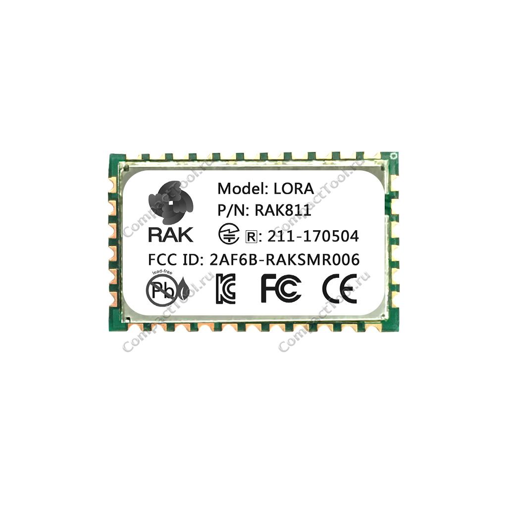 RAK811-HF WisDuo LPWAN Модуль беспроводного приёмопередатчика LoRa SX1276 на частоте 868 МГц