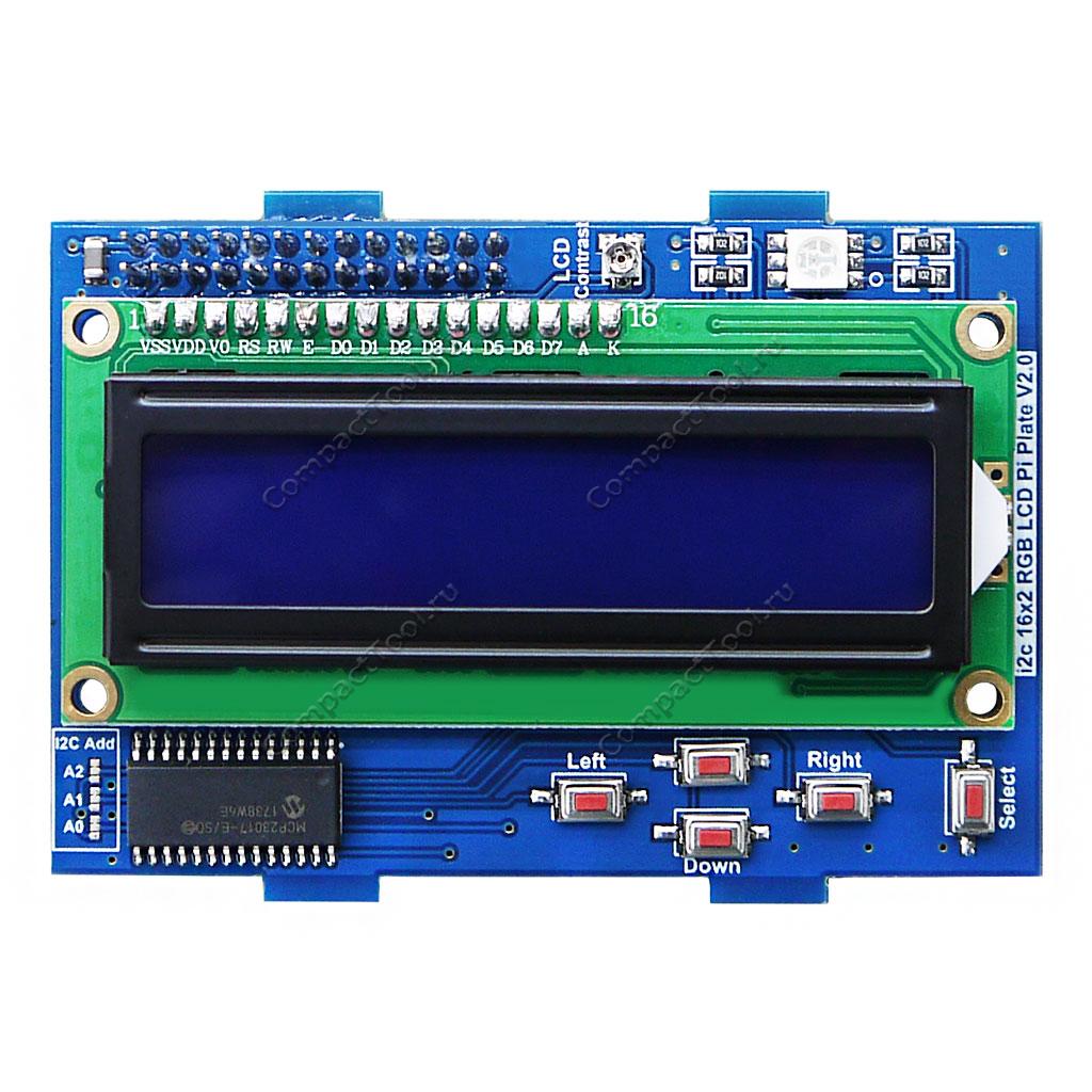 LCD1602 для Raspberry Pi