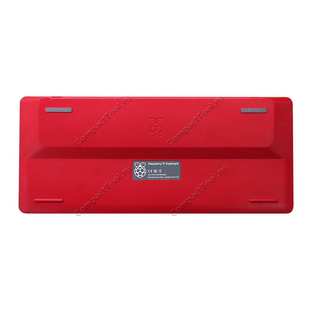 Оригинальная клавиатура Raspberry Pi Keyboard с USB-хабом в красном и белом цветах