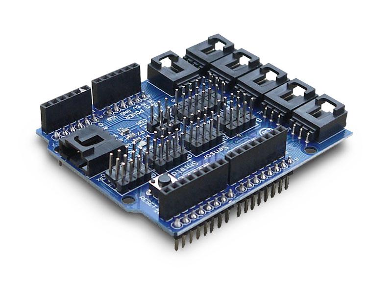 Купить sensor shield V4 для Arduino в Москве - цены, примеры, описание, доставка в ╦ CompactTool