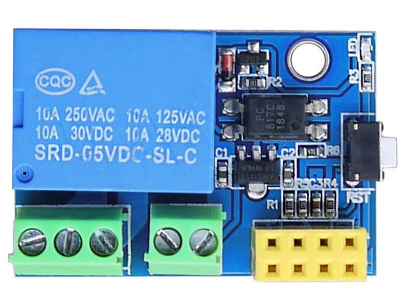 Модуль одноканального реле "ESP8266 умная розетка" для WiFi-контроллера ESP-01/01S ESP8266