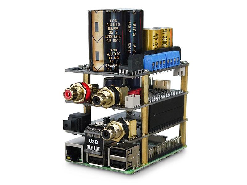 SupTronics X20-DAC(B) звуковая стерео система HiFi класса c ЦАП ES9028Q2