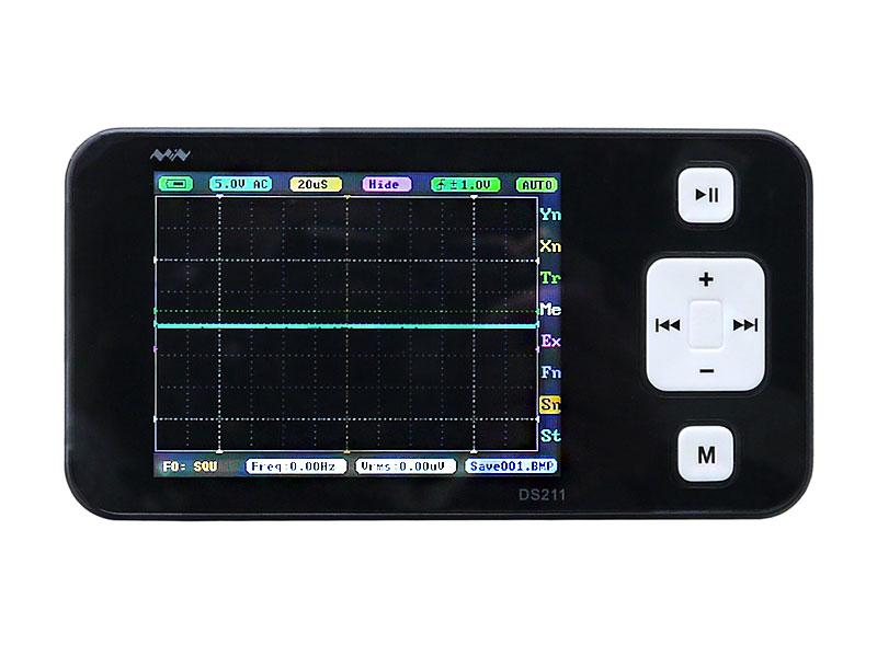 Карманный цифровой  осциллограф MiniDSO DS211 одноканальный