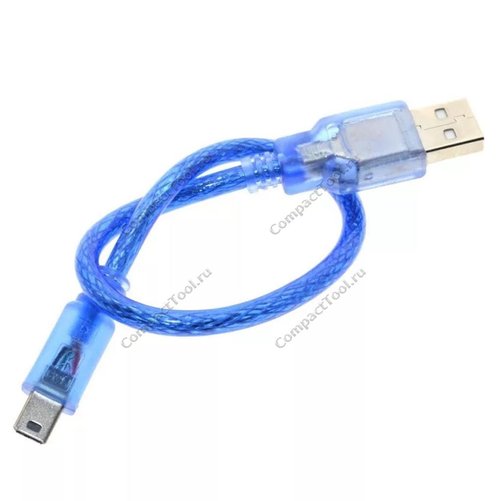 USB-MiniUSB шнур 30 см для Arduino Nano