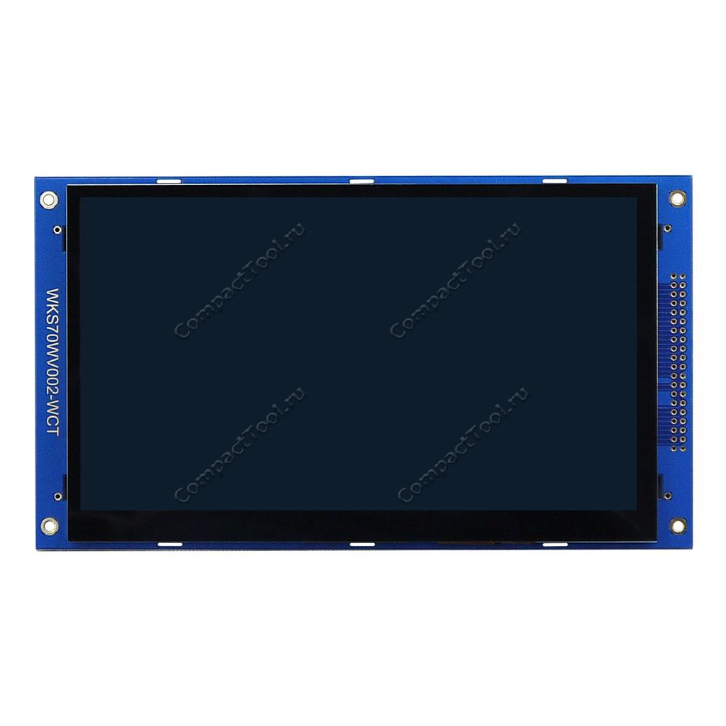 Экран сенсорный графический 7 дюймов 800х480 TFT LCD WKS70WV002-WCT