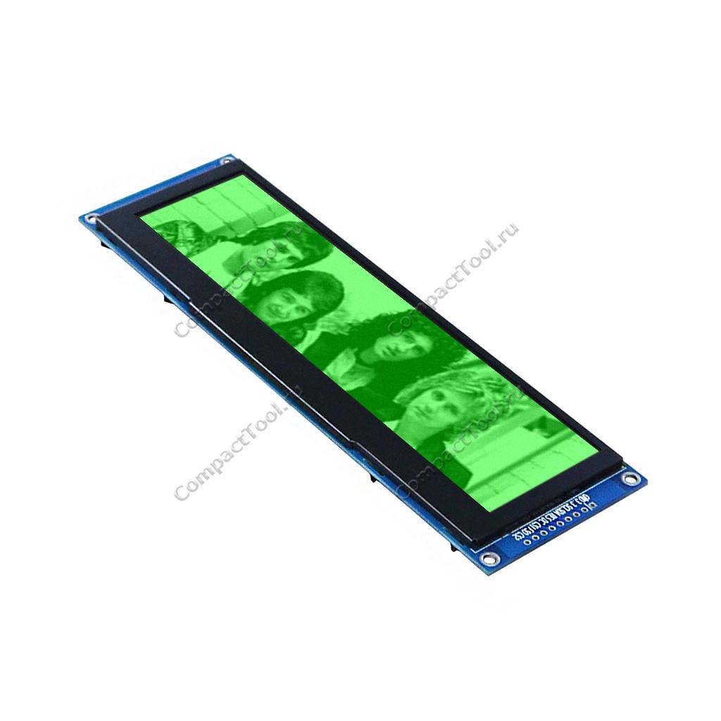 OLED дисплей 5.5 дюймов SPI зеленый