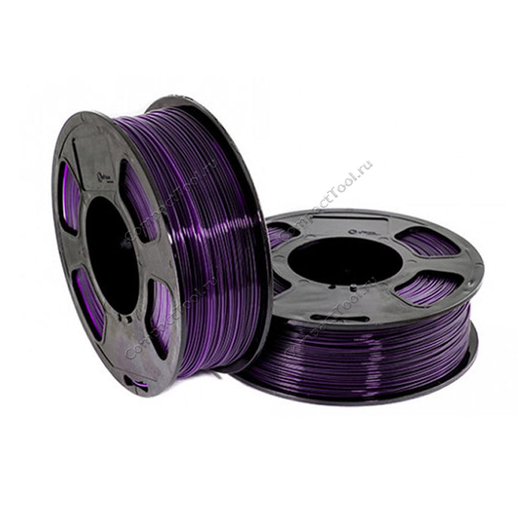 Geek Filament PETG. Purple Transparent / Фиолетовый / 1.75 мм