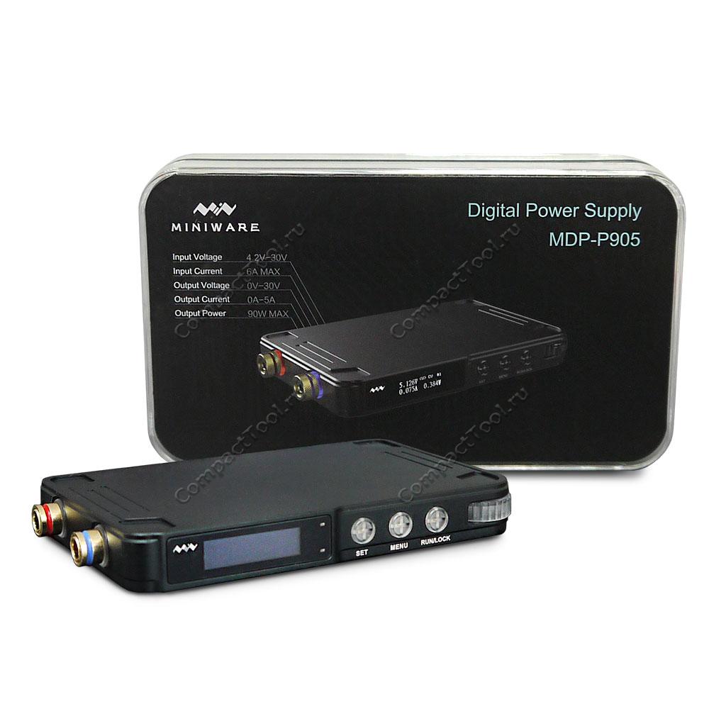 Miniware MDP-P905 миниатюрный цифровой источник питания 30В/5А/90Вт