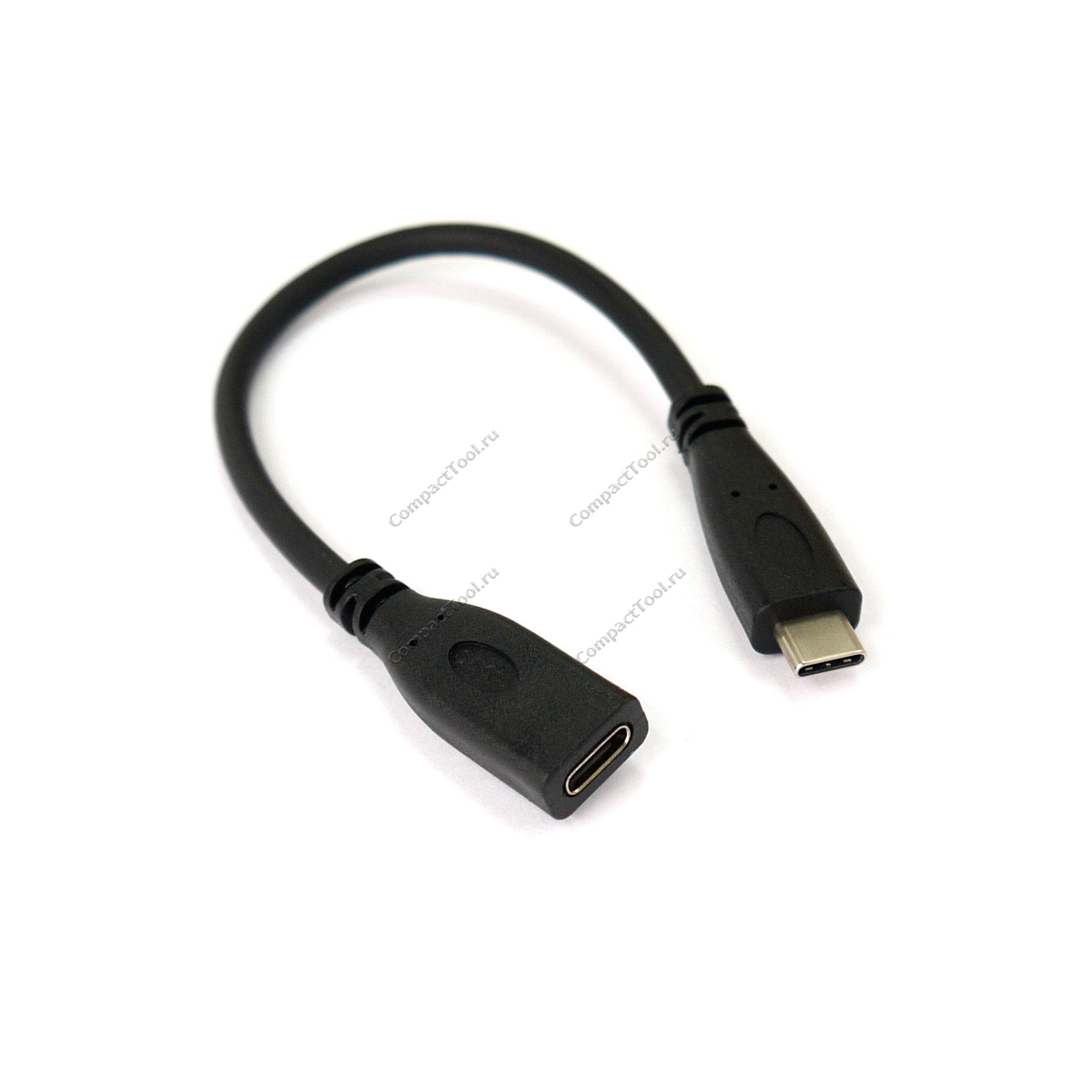 Переходник USB Type-C to USB Type-C (F)