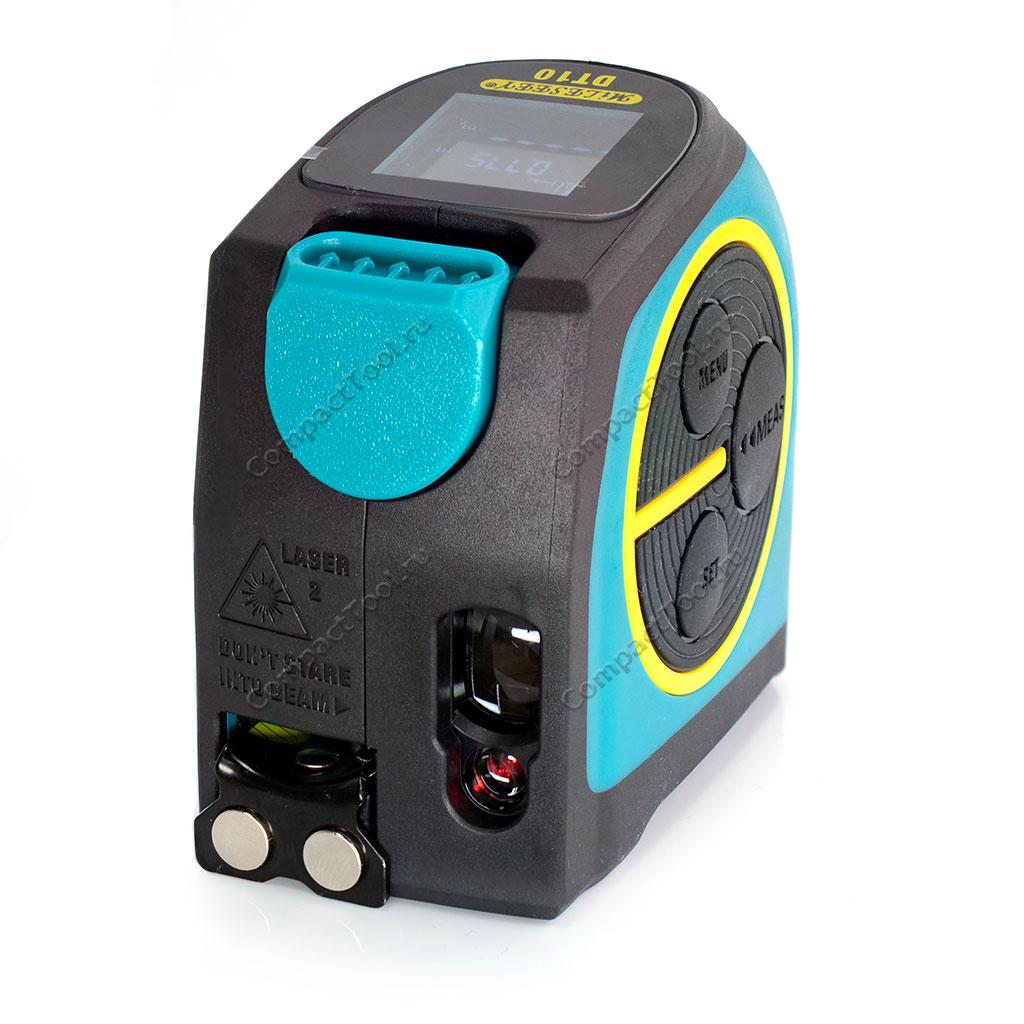 Лазерная рулетка XIAOMI Mileseey DT10 Laser Tape Measurer Blue (2 in 1)