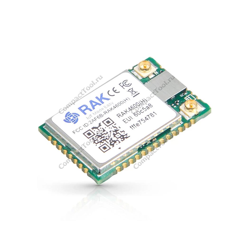 RAK4600(H) WisDuo Модуль беспроводного приёмопередатчика nRF BLE5.0 и LoRa 868МГц