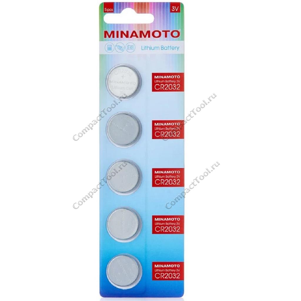 Элемент питания MINAMOTO CR2032 BL-5