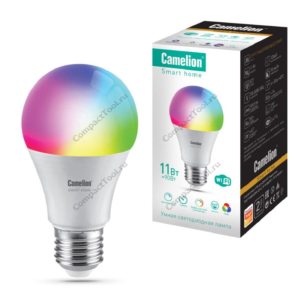 CAMELION Smart Home лампа светодиодная A60 11Вт E27
