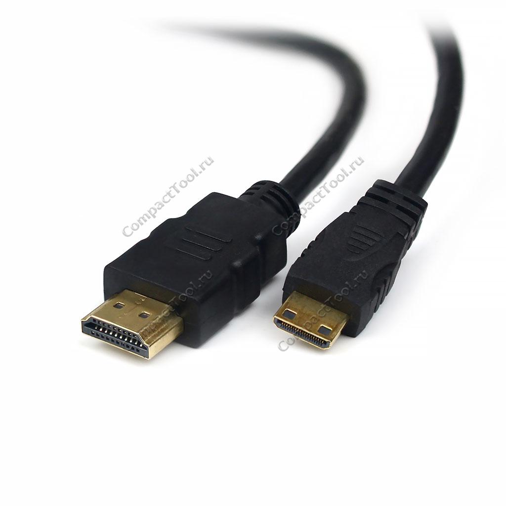 Кабель HDMI-miniHDMI для Raspberry Pi Zero 2W 2м