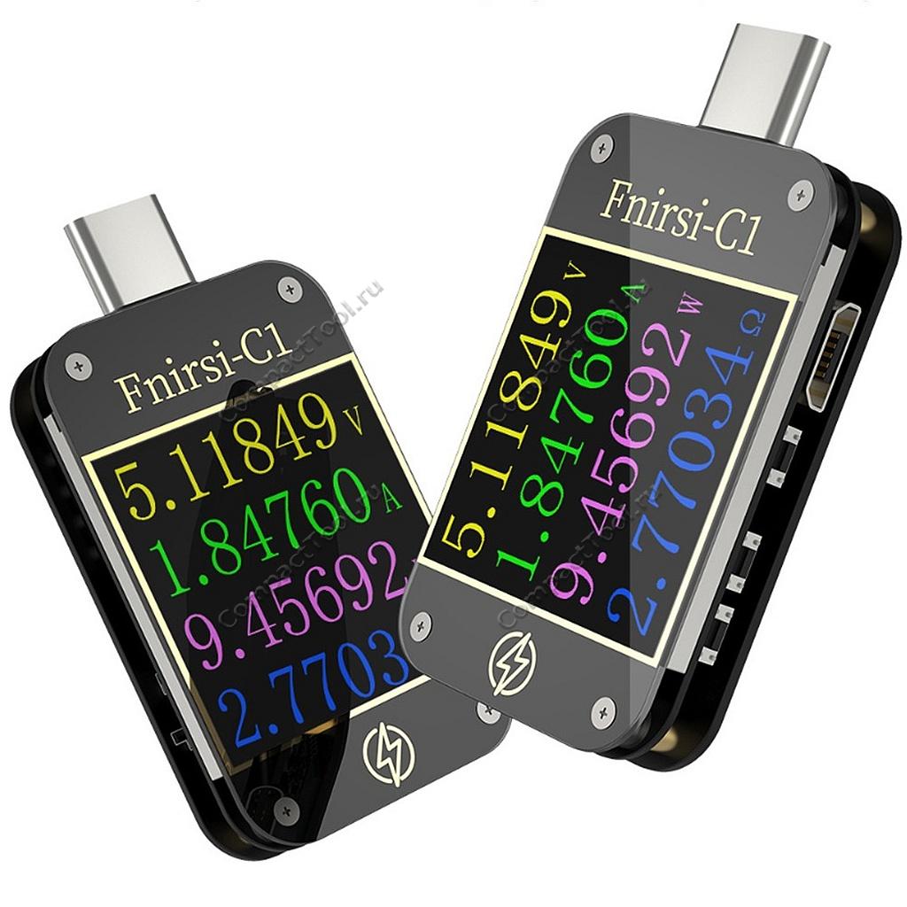 USB-тестер FNiRSi C1 c Bluetooth
