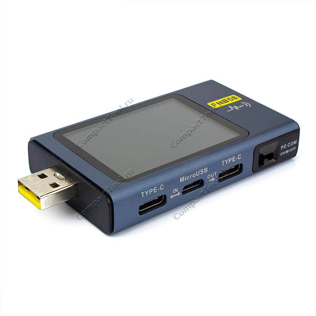 USB-тестер FNiRSi FNB58 Bluetooth