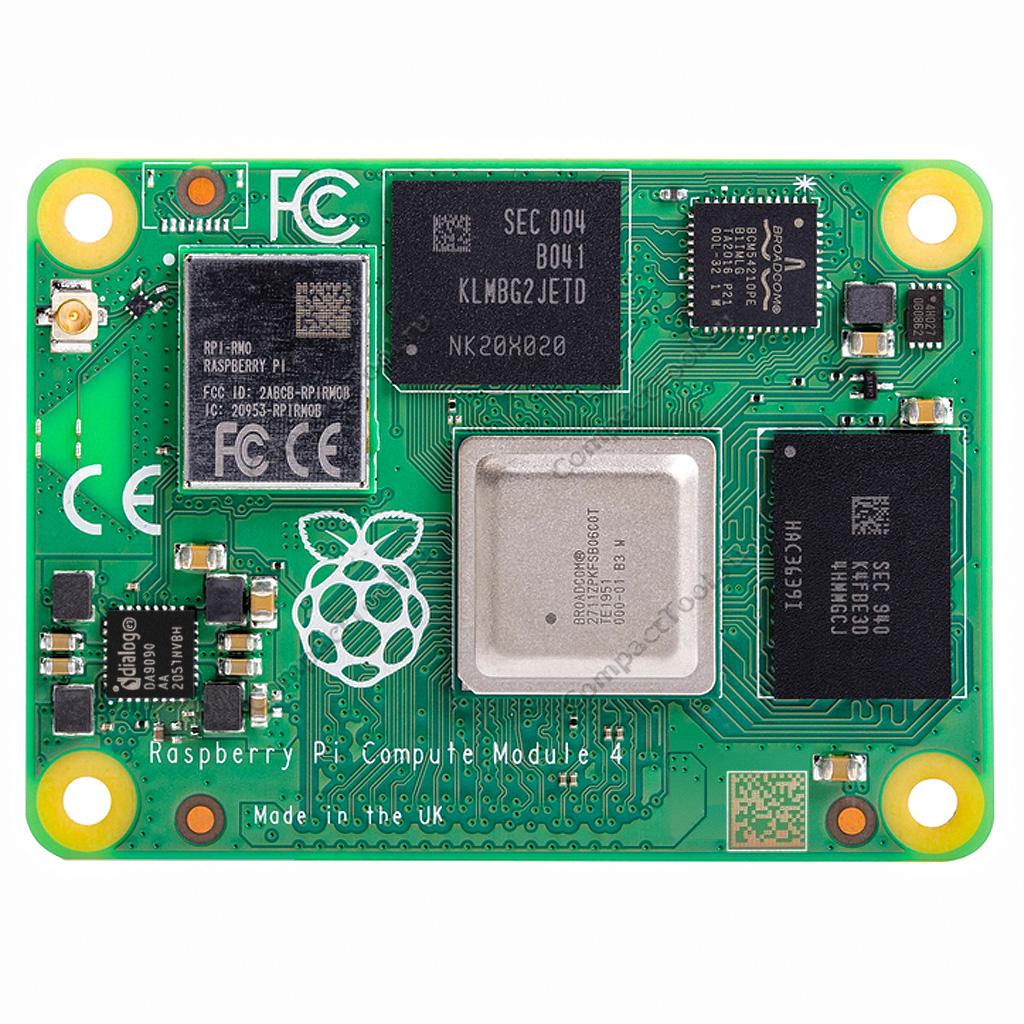 Raspberry Pi Compute Module 4 с WiFi, eMMC 32GB RAM 4GB