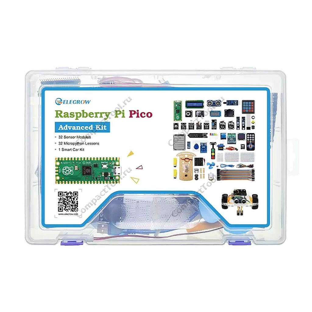 Raspberry Pi Pico Advanced Kit Elecrow Учебный набор 32 проекта