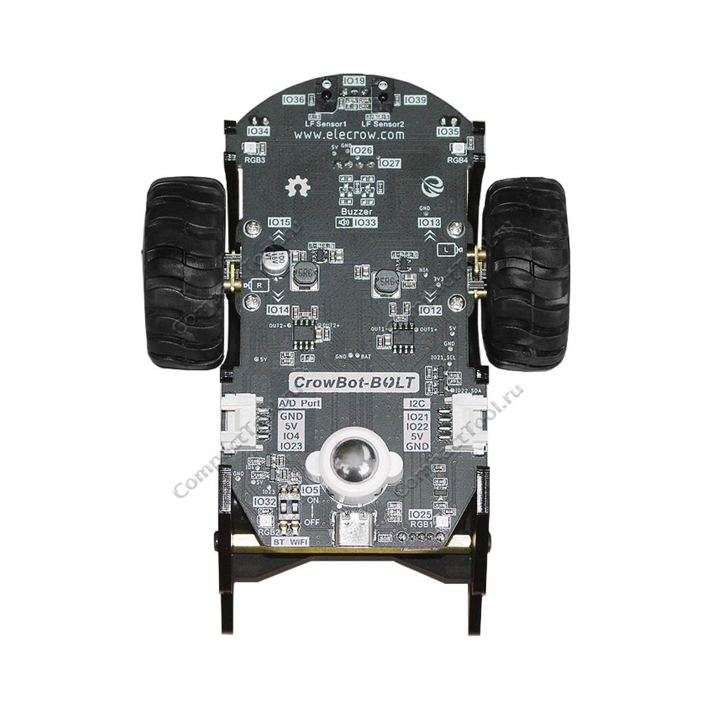 CrowBot BOLT Elecrow Программируемый робот-машинка с Bluetooth-джойстиком