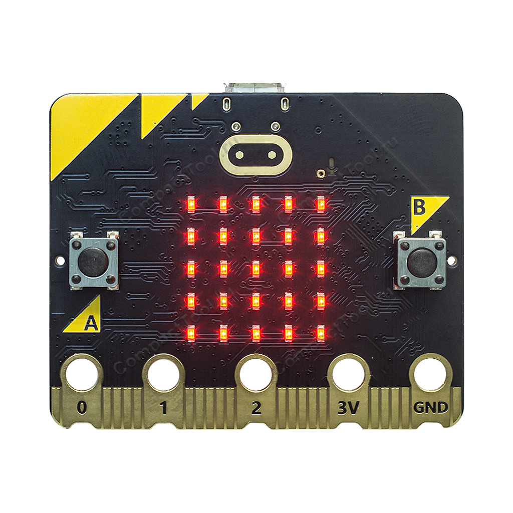 BBC micro:bit V2.2 Микроконтроллер для обучения программированию