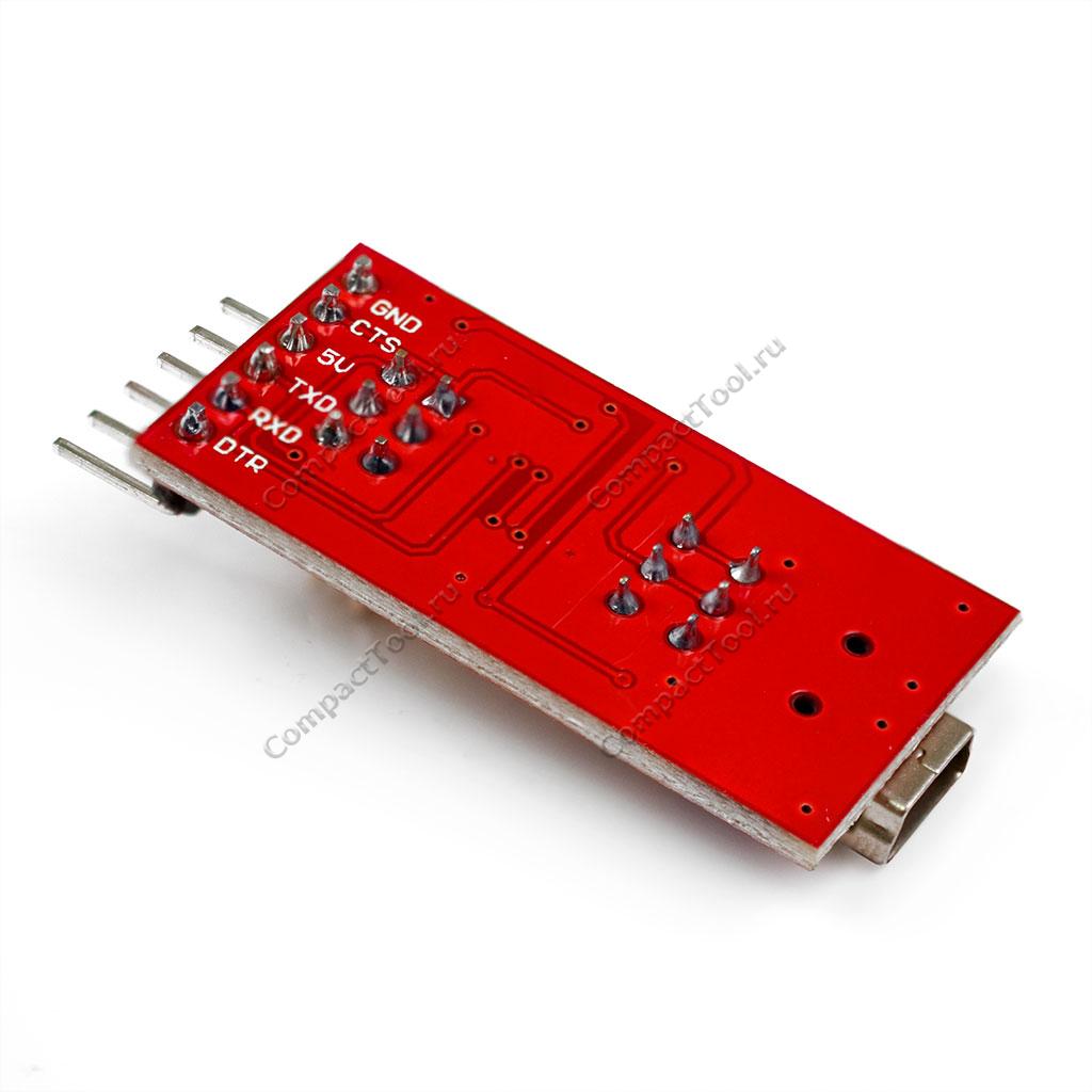 Преобразователь интерфейсов USB-UART TTL (ISP) FT232RL