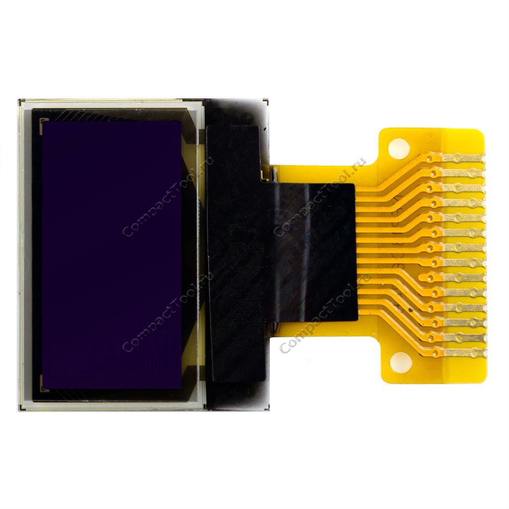 Монохромный OLED дисплей 0,49" I2C 64х32 пикселя