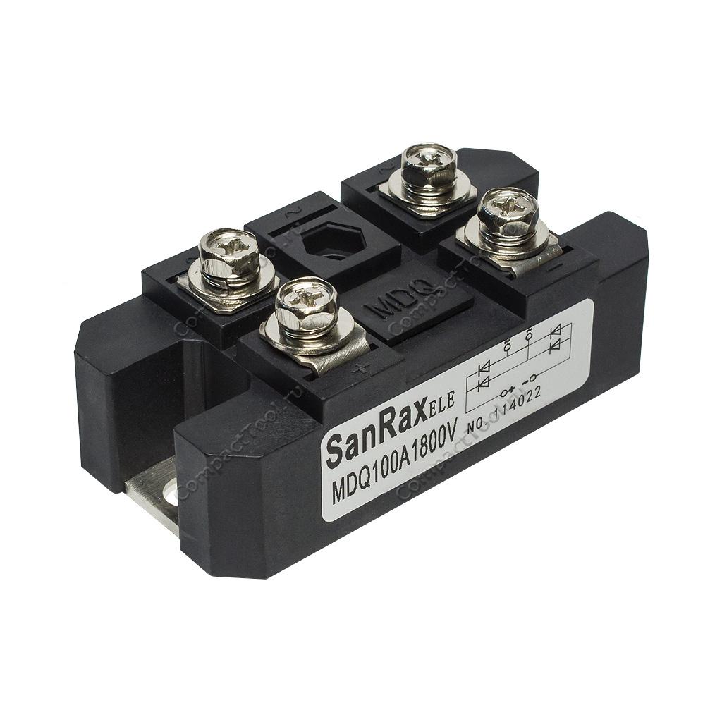 MDQ100A1800V (MDQ100-18) Диодный мост однофазный выпрямительный 100А 1800В
