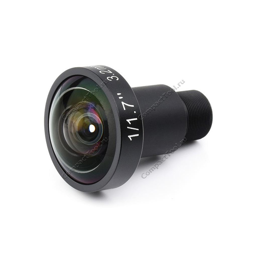 WS1603212 Сверхширокоугольный 160 градусов объектив для Raspberry Pi HQ Camera M12