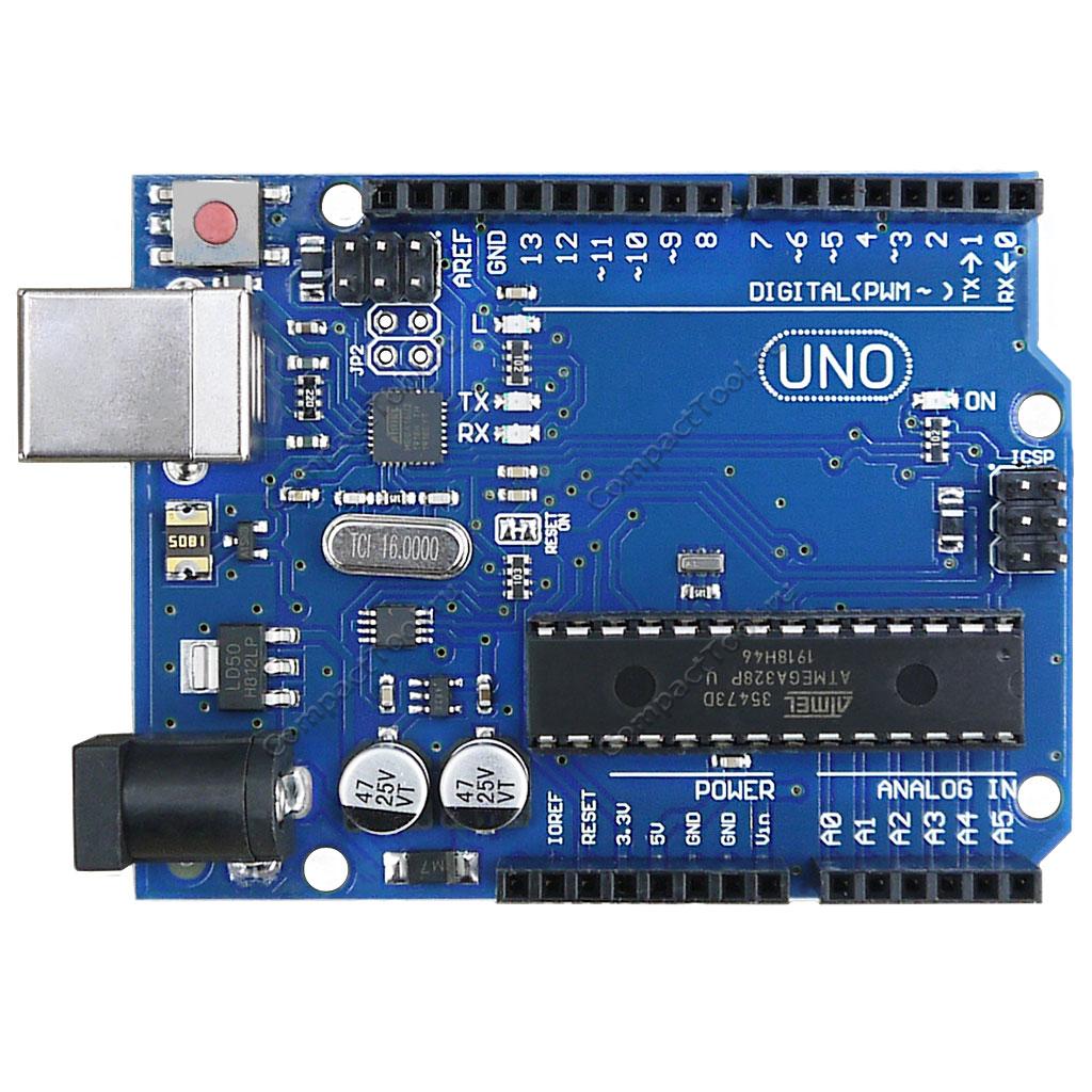 Купить Arduino UNO R3 в Москве с доставкой - цены, примеры, описание в ╦ КомпактТул