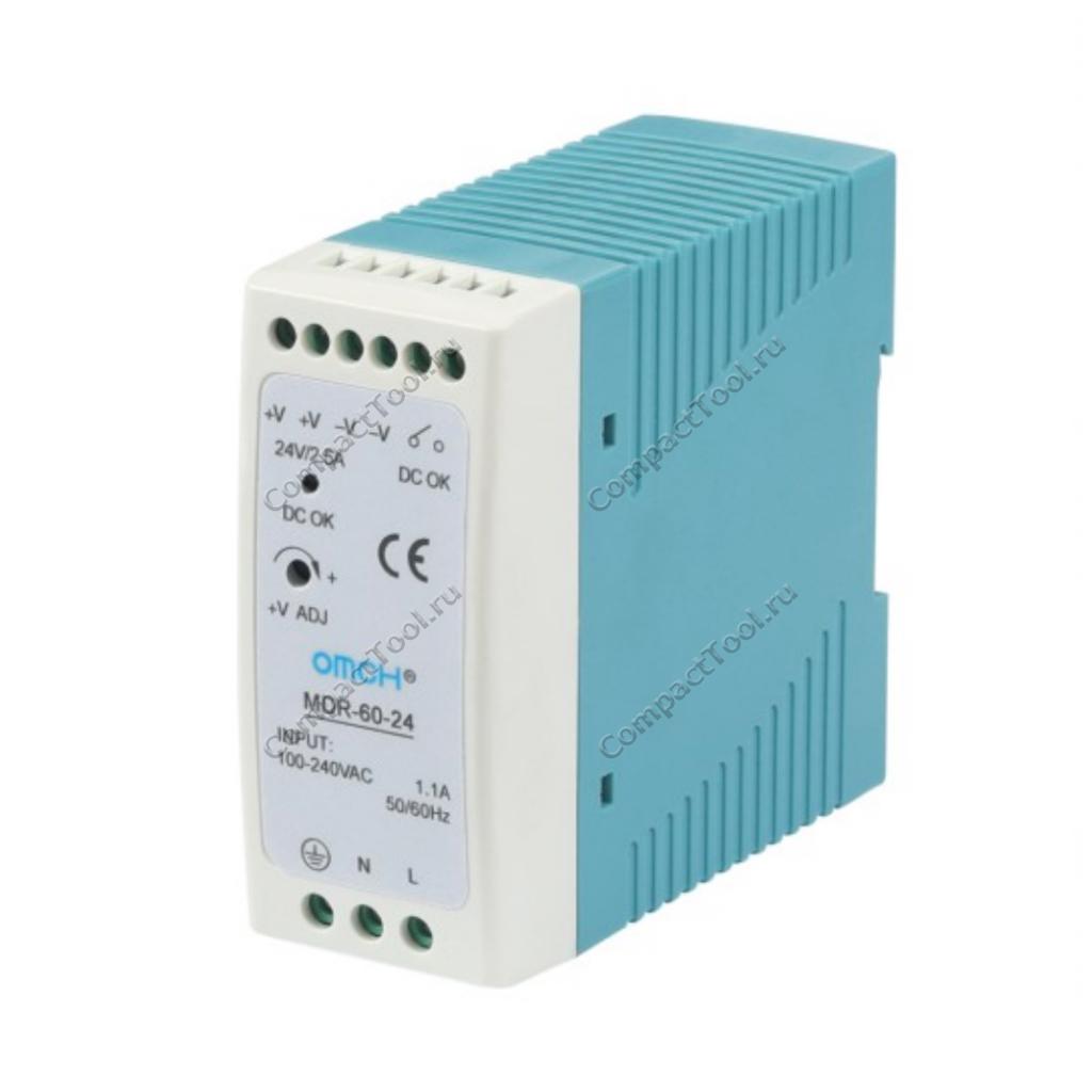 Блок питания OMCH MDR-60-12 на DIN-рейку