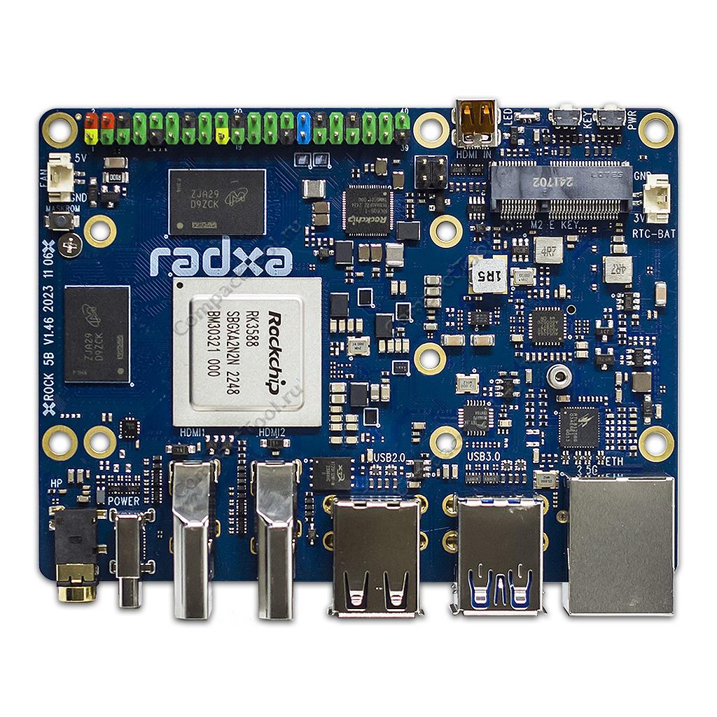 Radxa ROCK 5B 8GB RAM одноплатный микрокомпьютер