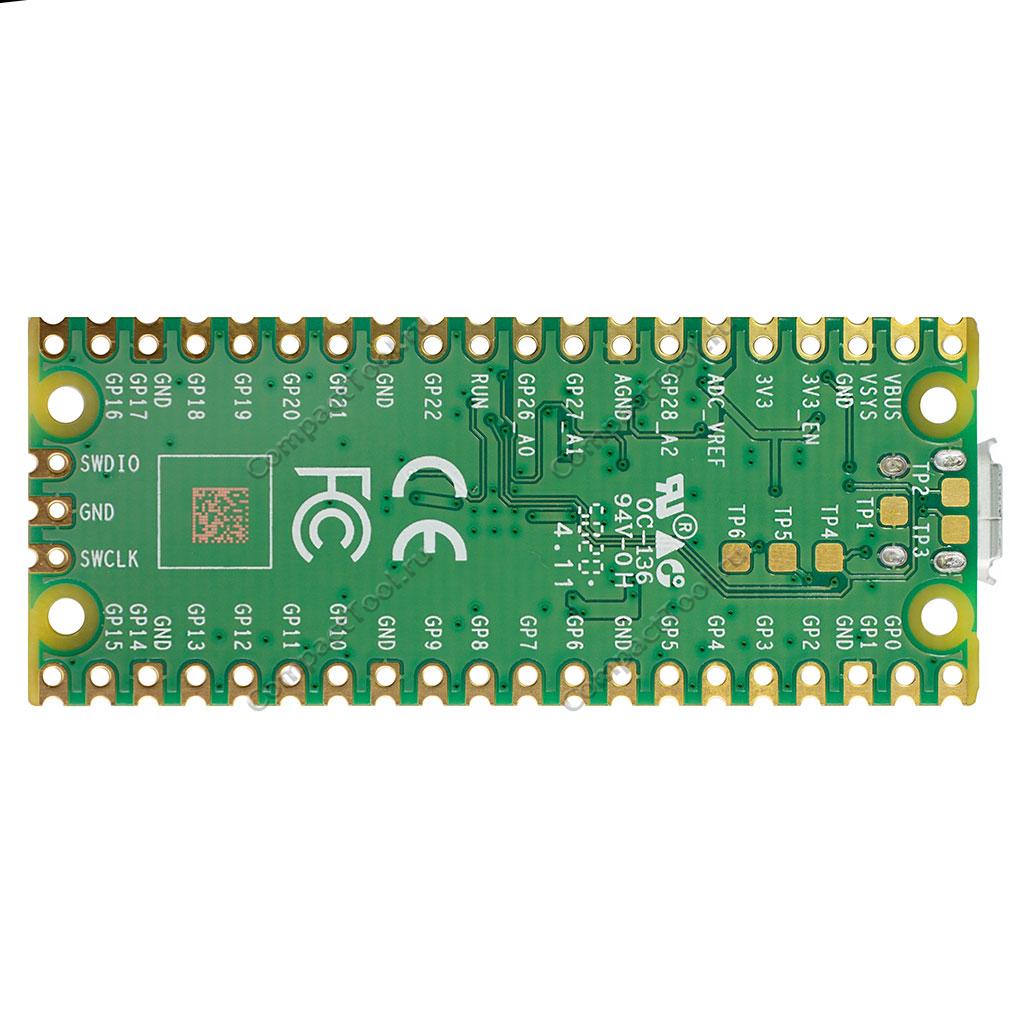 Raspberry Pi Pico c USB-кабелем