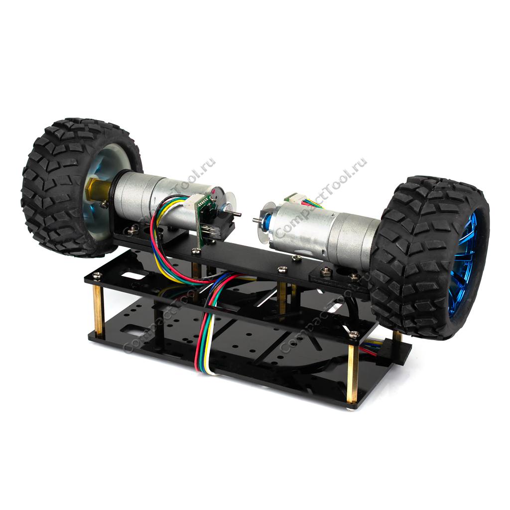 2WD Шасси самобалансирующего робота на моторах 25GA370