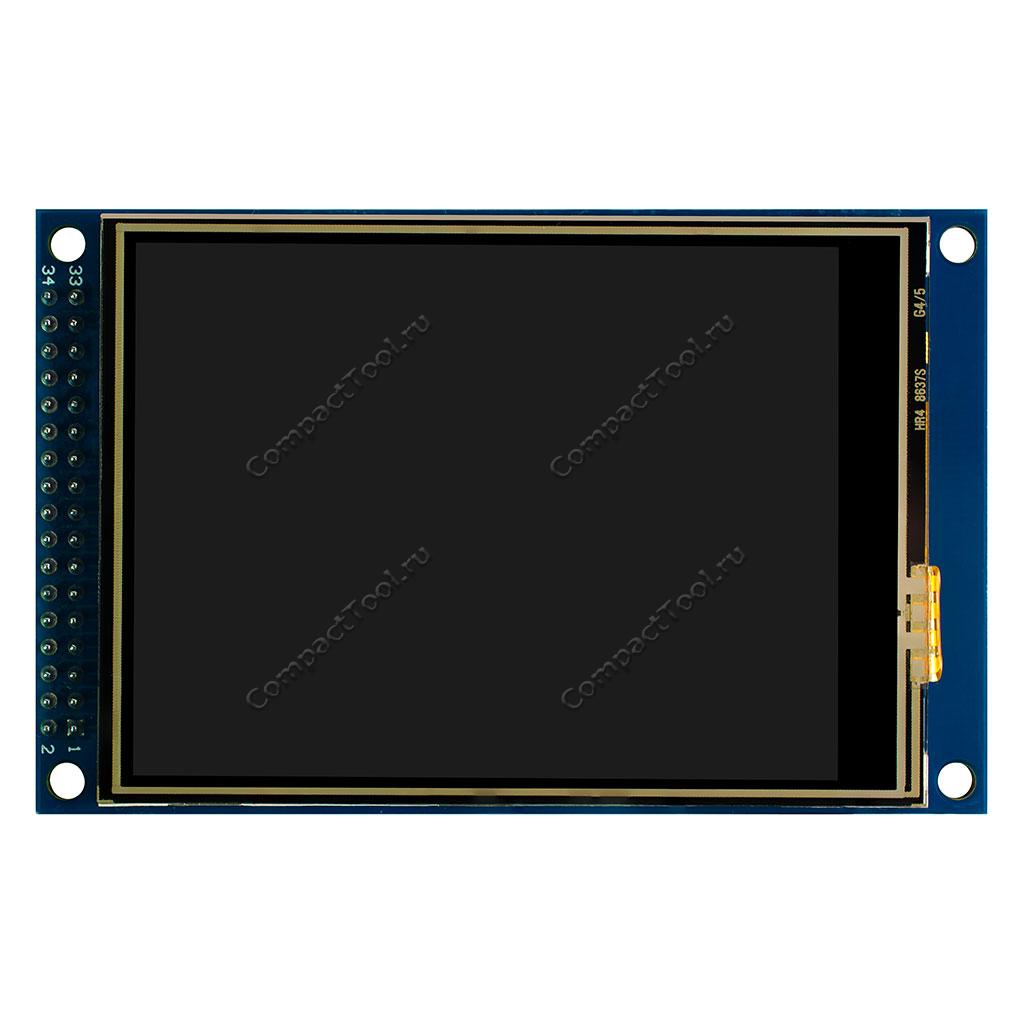 MRB3205 Дисплей 3.2 дюйма 320х240 ILI9341 XPT2046 34pin