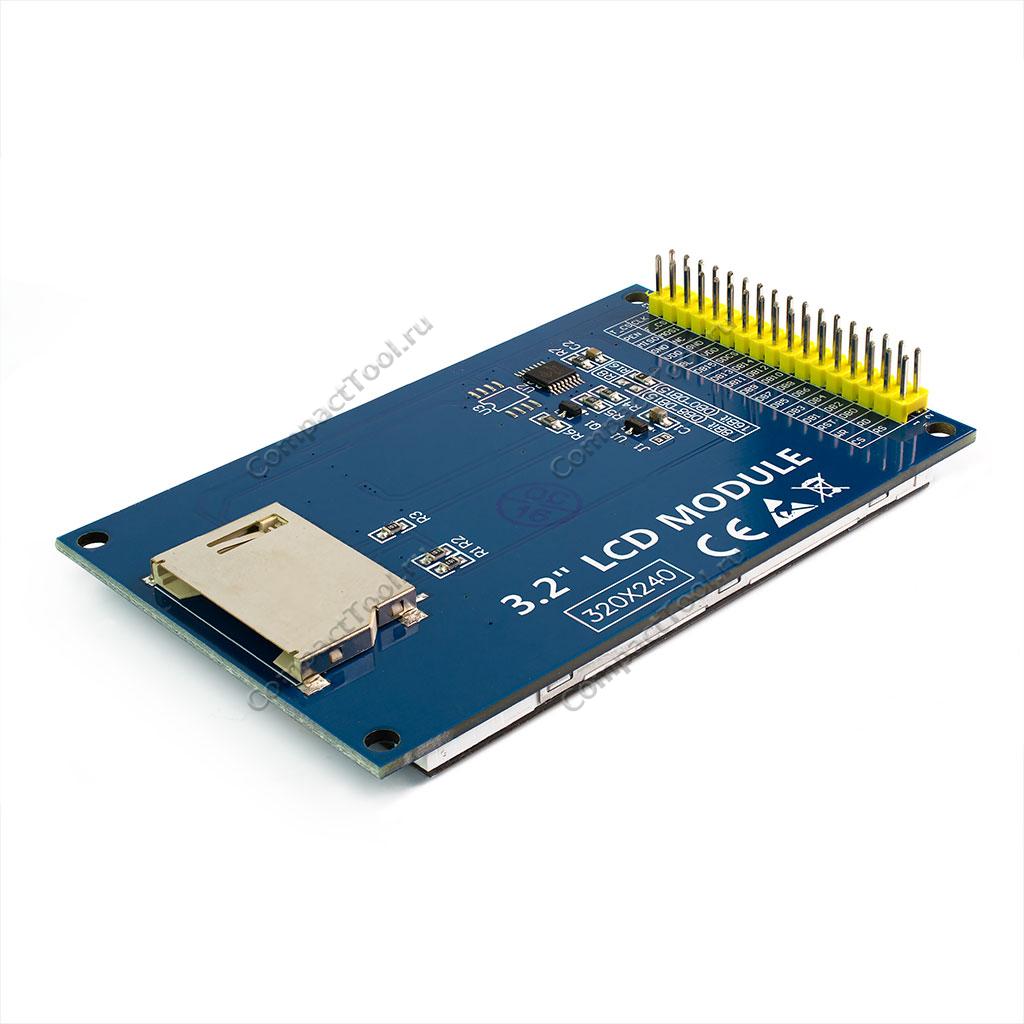 MRB3205 Дисплей 3.2 дюйма 320х240 ILI9341 XPT2046 34pin