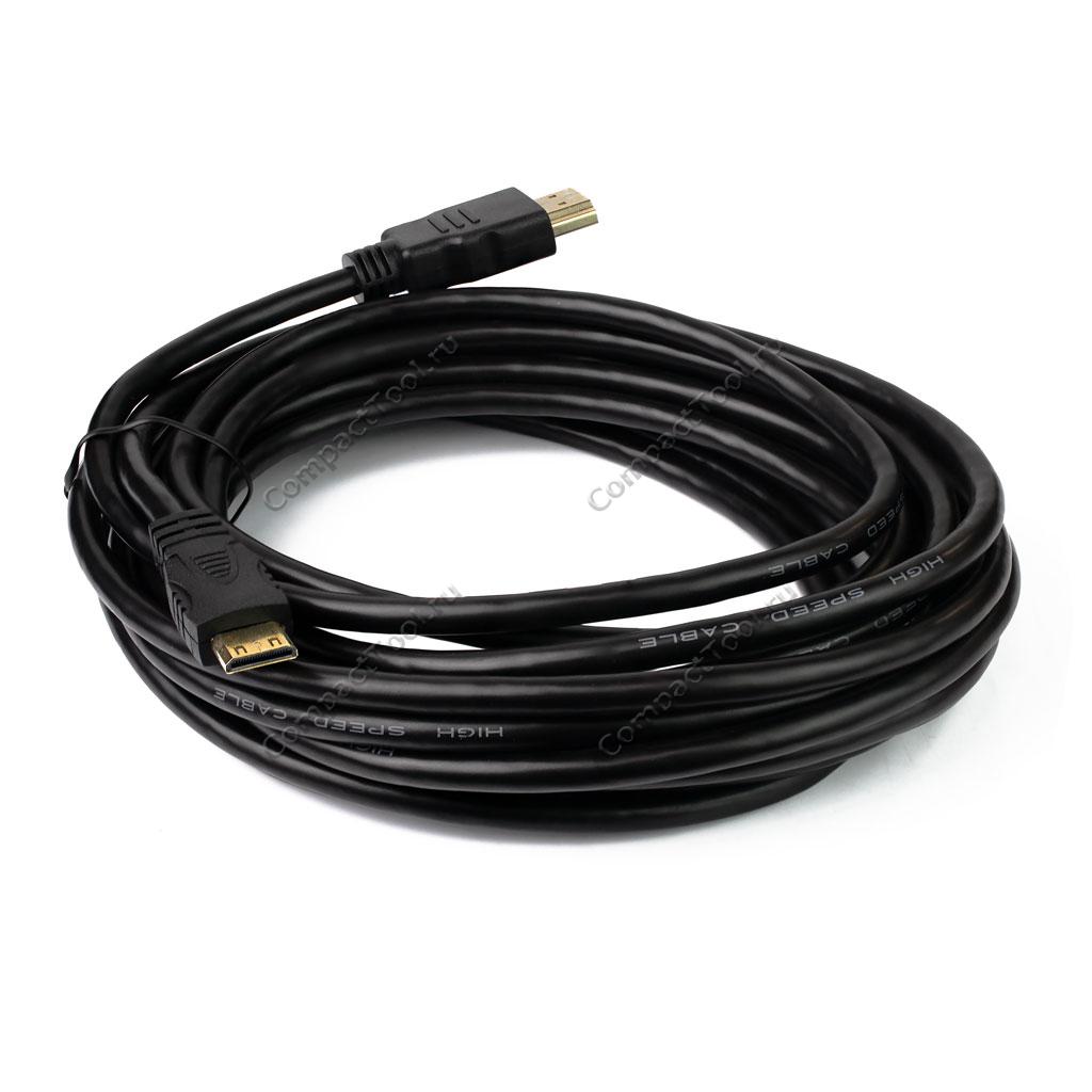 Кабель HDMI (M) to Mini HDMI (M) 5 метров