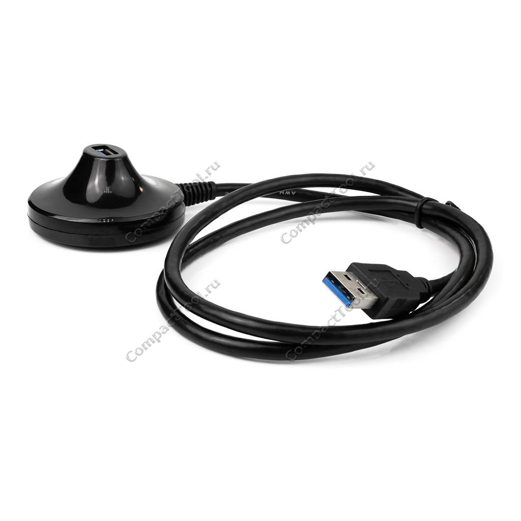 USB 3.0 (M) to USB 3.0 (F) 1.0 м - удлинитель со стойкой F 