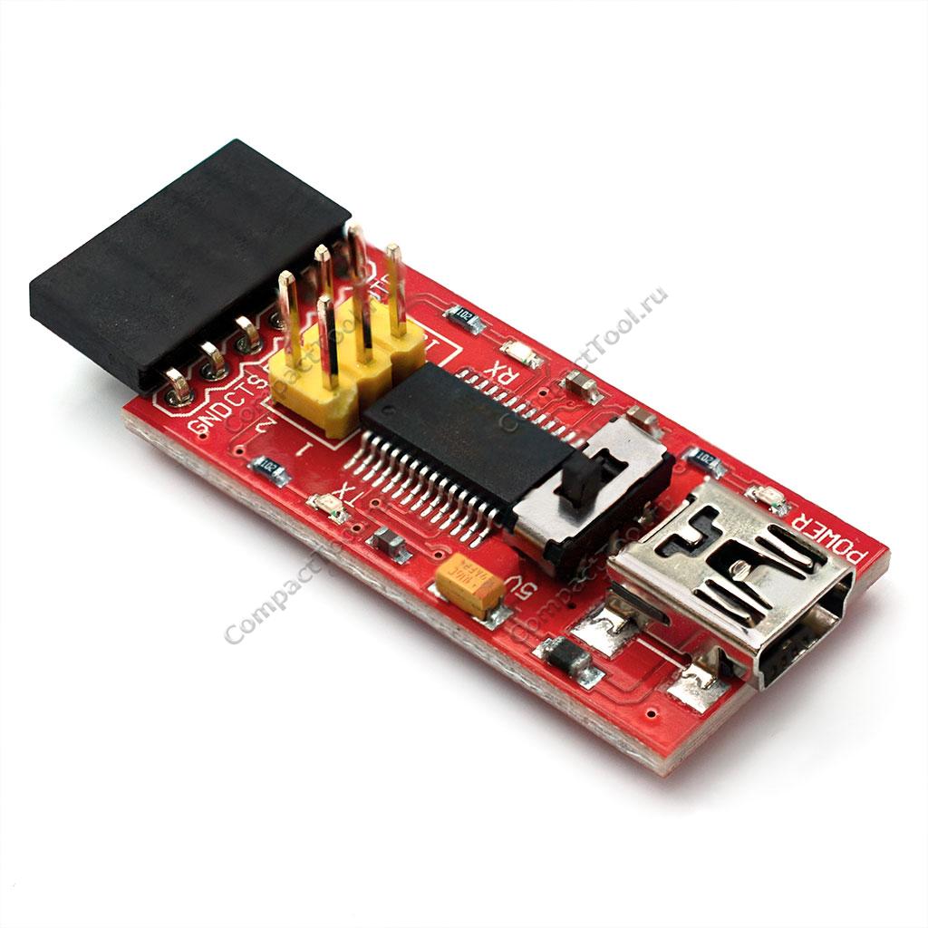 Преобразователь интерфейсов USB-UART TTL (ISP) FTDI FT232