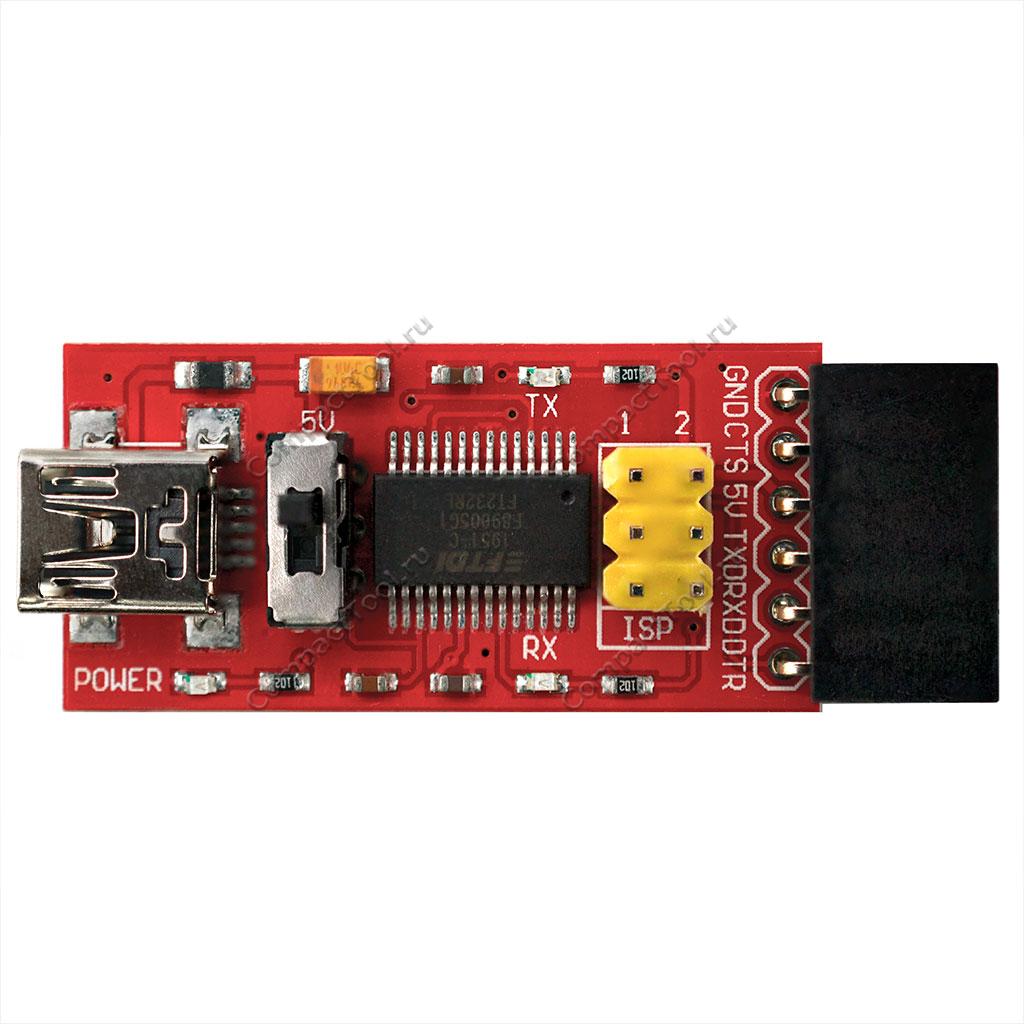 Преобразователь интерфейсов USB-UART TTL (ISP) FTDI FT232