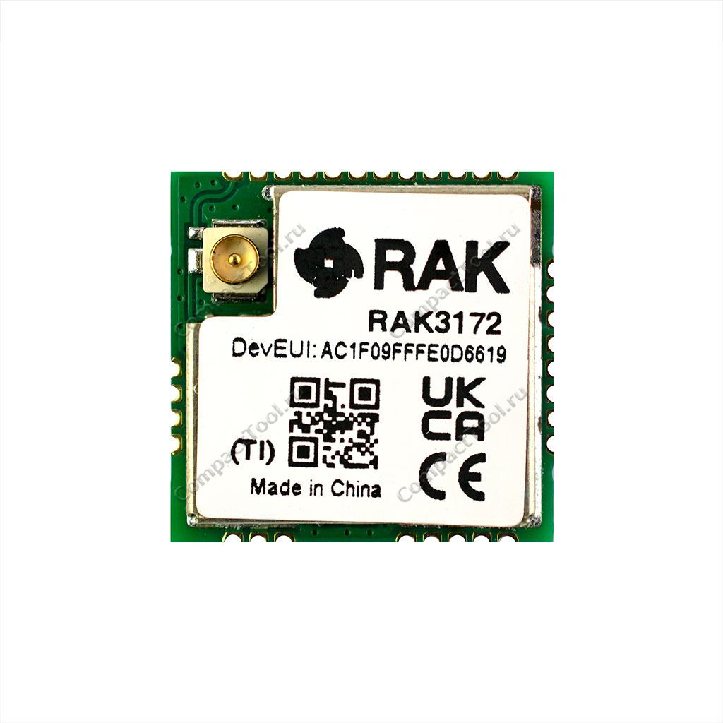 Модуль WisDuo RAK3172-T LoRaWAN EU868 IPEX SMD с термокомпенсацией