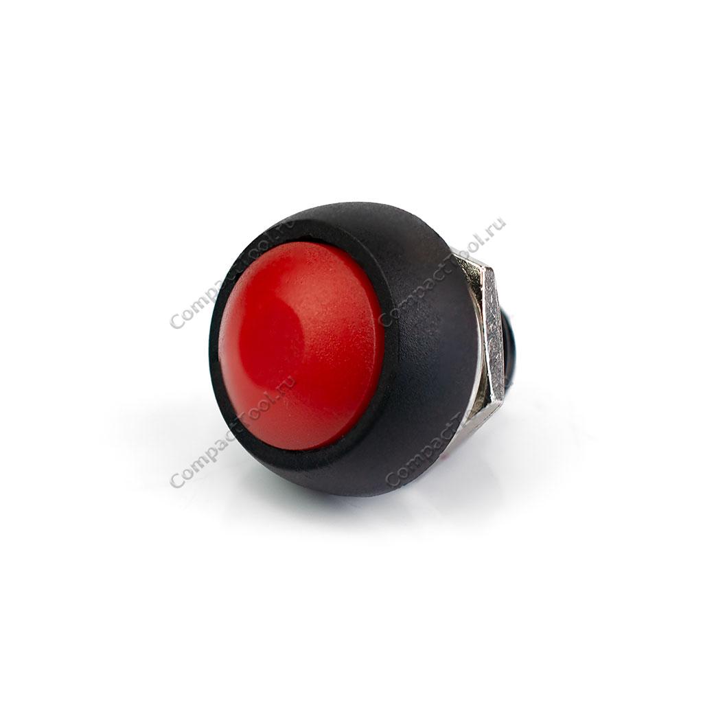Кнопка пластиковая PSW-7-R (красная)