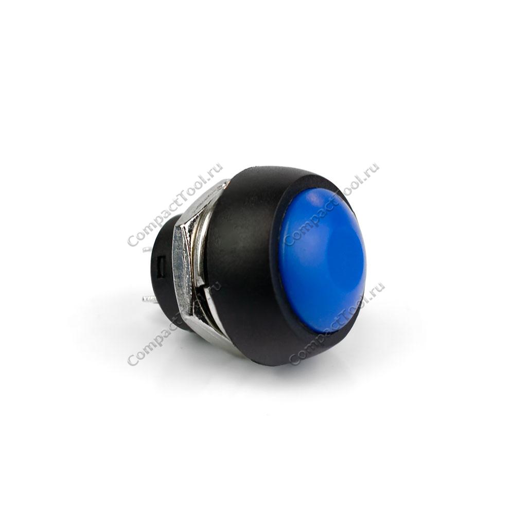 Кнопка пластиковая PSW-7-Bl (синяя)