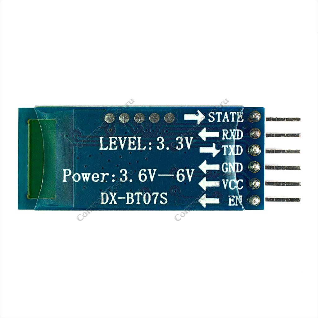 Модуль Bluetooth DX-BT24 c UART интерфейсом Bluetooth V5.1