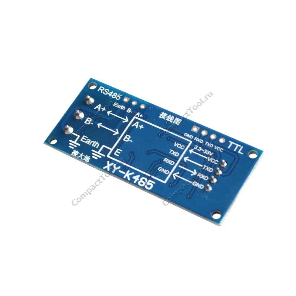 Модуль TTL (UART) в RS485 (auto) с грозозащитой