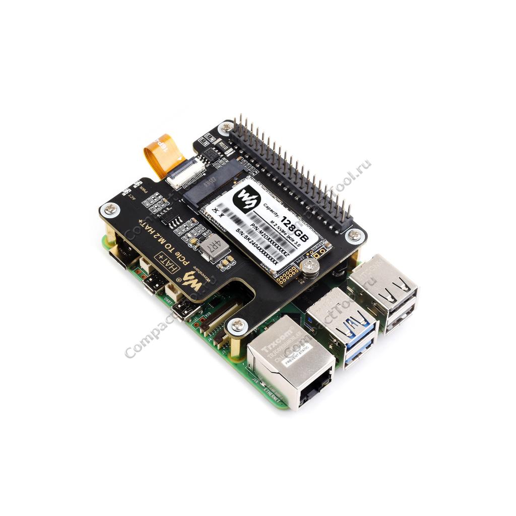 Raspberry Pi PCIe TO M2 HAT+