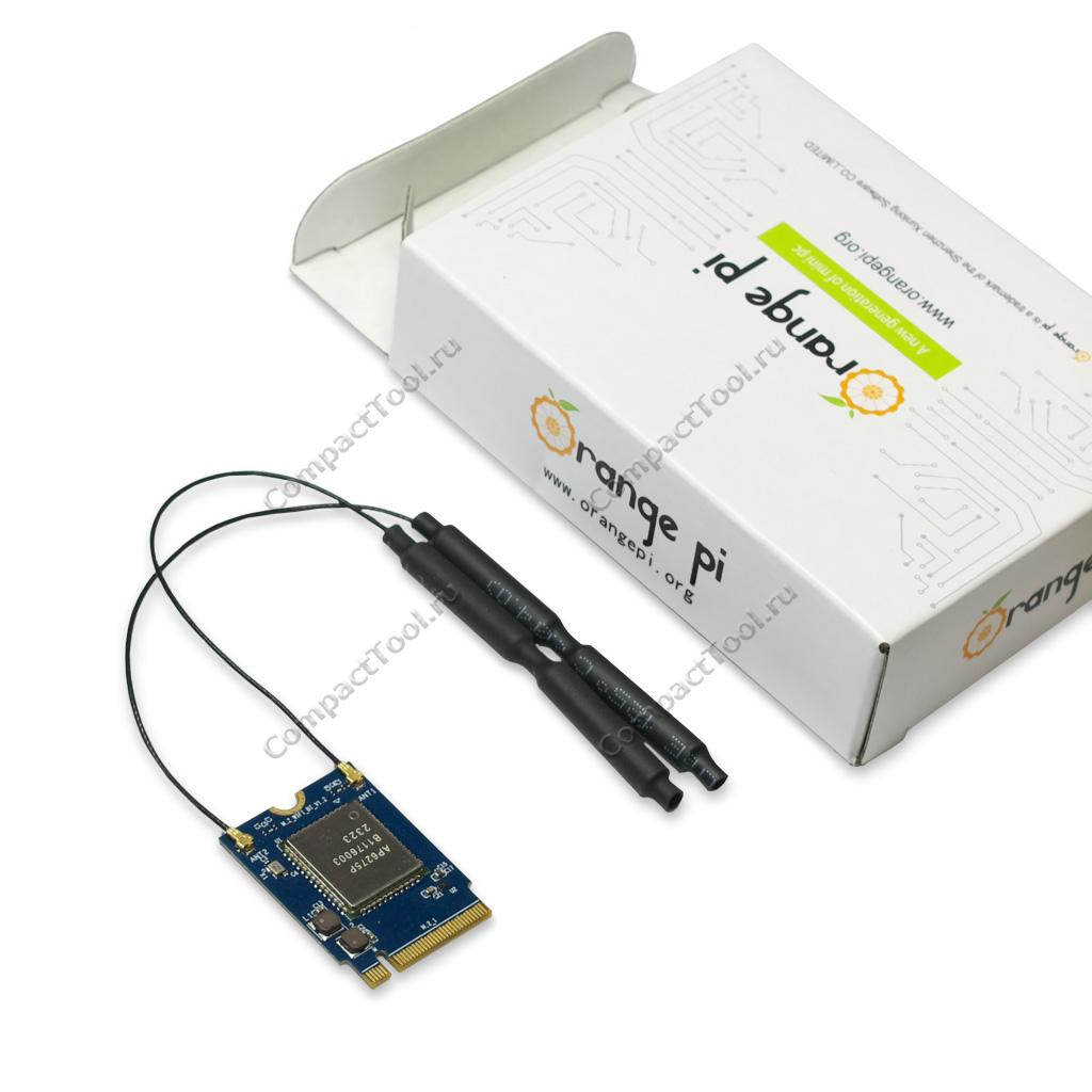 Расширение Wi-Fi 6.0+Bluetooth 5.3 PCIe M.2 для Orange Pi 5